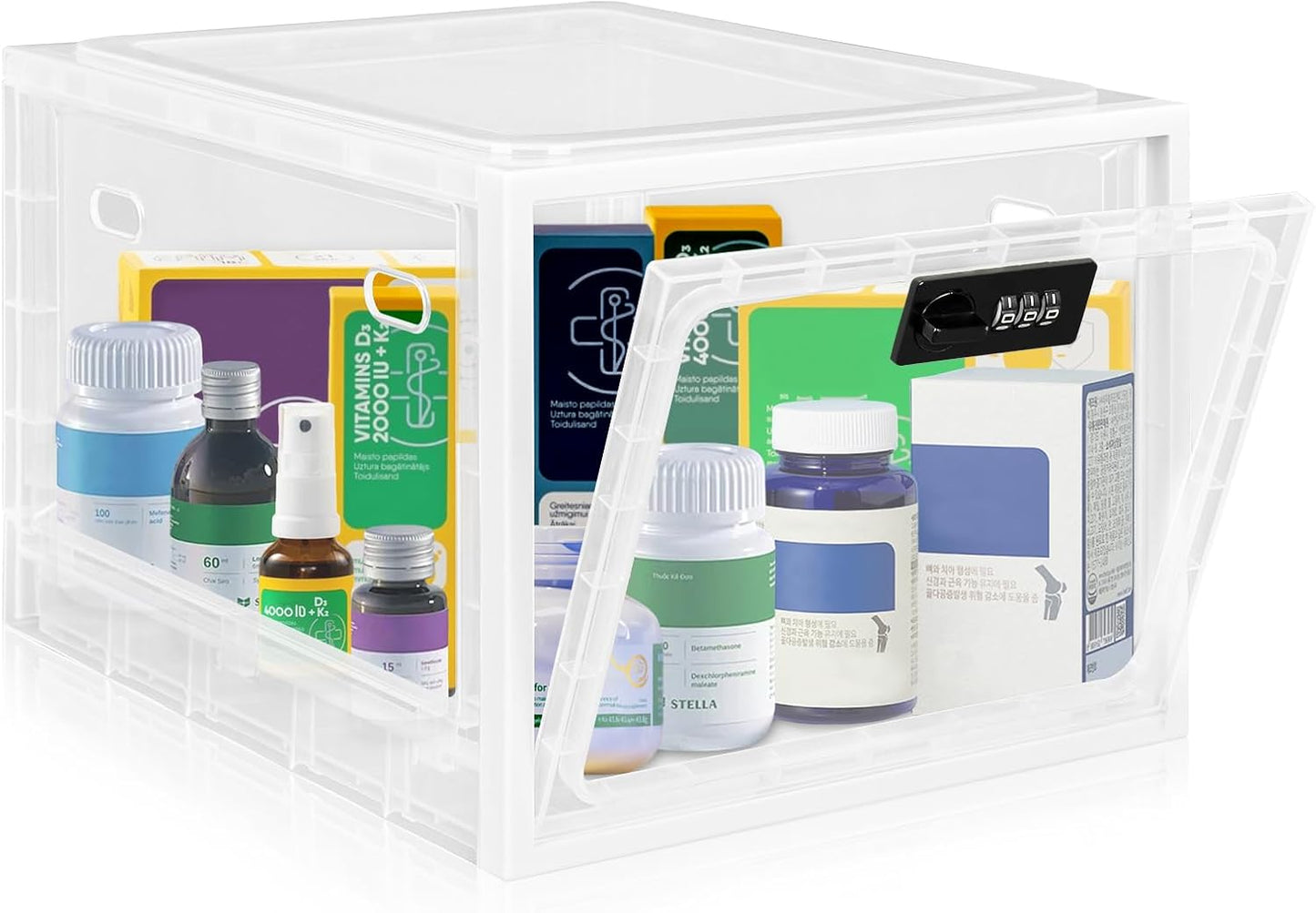 Keep Your Valuables Safe – Lockable Storage Box for Home & Office! 🏡