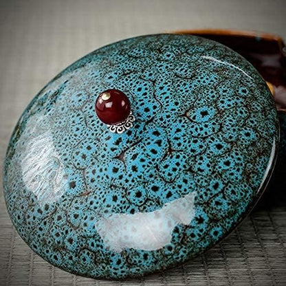 Stylish Windproof Ceramic Ashtray – Perfect for Home & Outdoors! 🏡