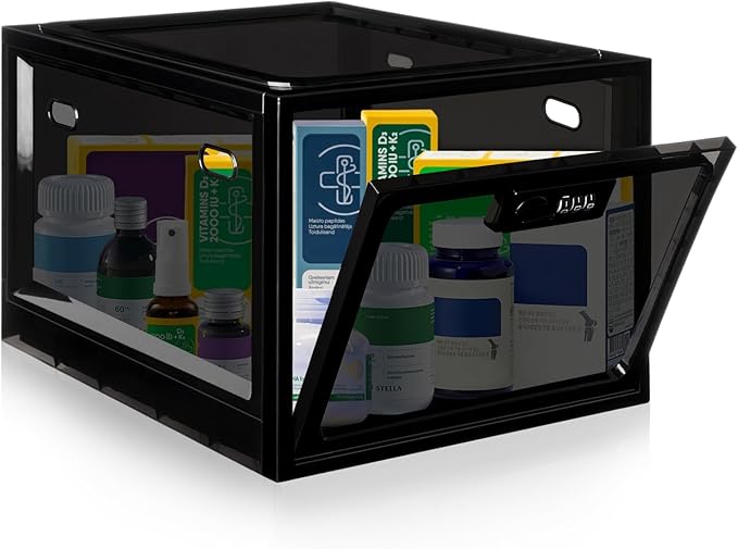 Keep Your Valuables Safe – Lockable Storage Box for Home & Office! 🏡