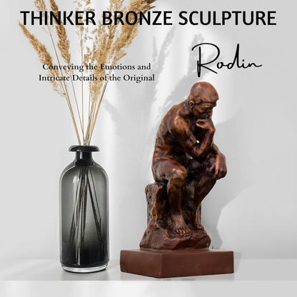 Elevate Your Space – Elegant Thinker Statue for Home & Office! 🏡