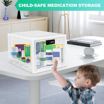 Keep Your Valuables Safe – Lockable Storage Box for Home & Office! 🏡