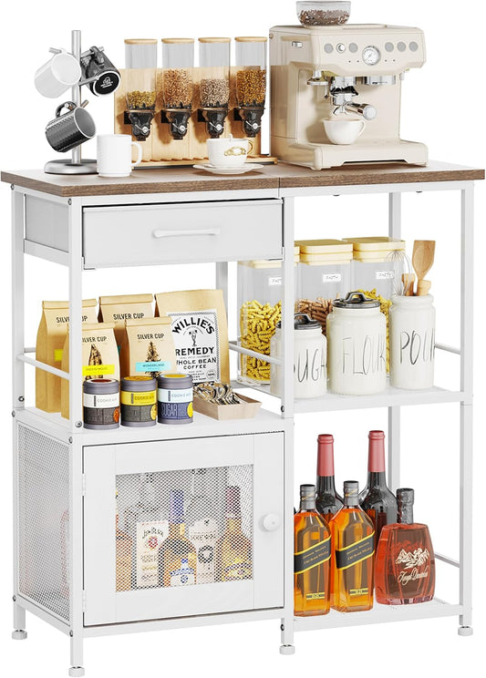 Elevate Your Home with a Stylish Multi-Purpose Coffee Cabinet! 🏡