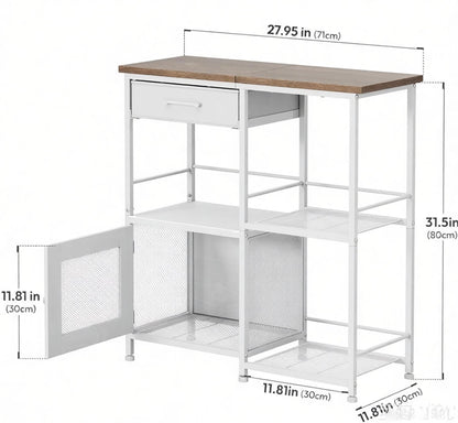 Elevate Your Home with a Stylish Multi-Purpose Coffee Cabinet! 🏡